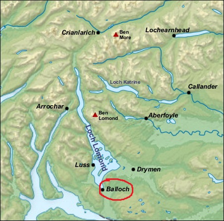 camping by Loch Lomond (Balloch)